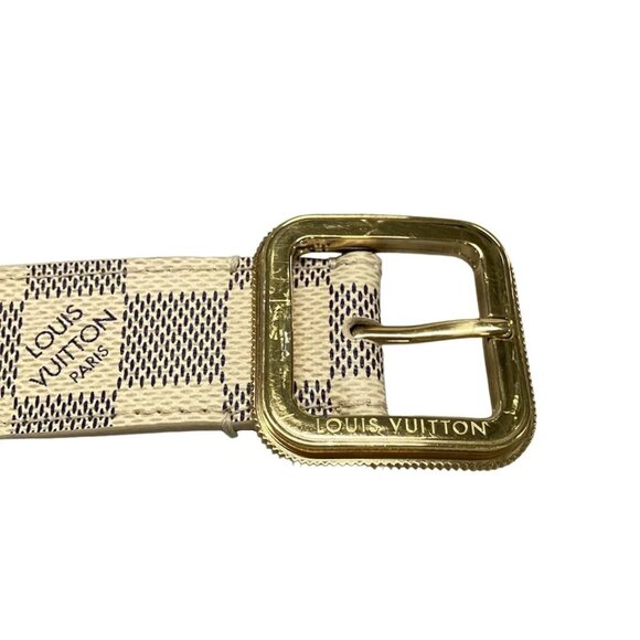 LOUIS VUITTON St. Tulle Trezor Azur Damier Belt Damier Canvas 251-061325 - Picture 3 of 8